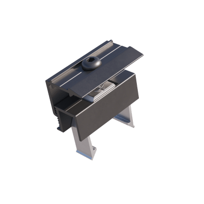 Blubase | RoBoost-RoFast | Eindklem vast 35mm zwart compleet