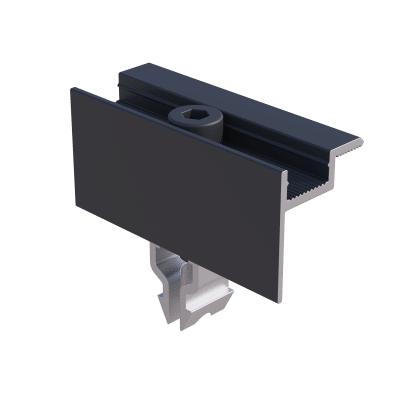 Blubase | Classic | Easy eindklem 32mm | Zwart