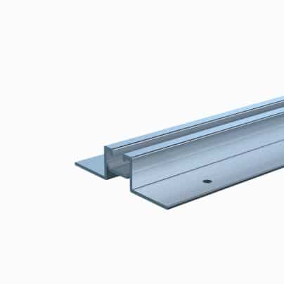 Blubase | Steeldeck | Trapezoïde profiel 20mm voor steel deck L=6100mm